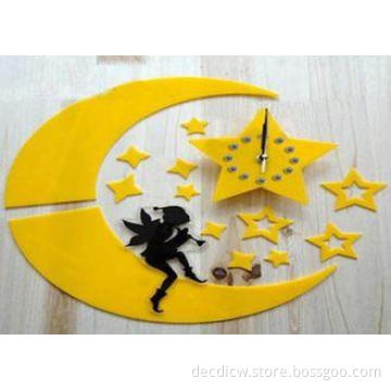 Creative Wall Decal Clock Diy Personalized Gift sticker wal